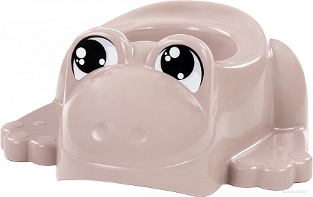 Детский горшок Полесье Лягушонок 07534 (темно-кремовый)