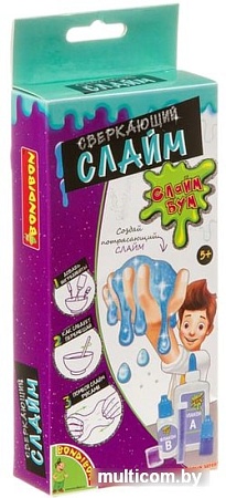 Набор для опытов Bondibon Слайм Бум: Сверкающий слайм ВВ3780