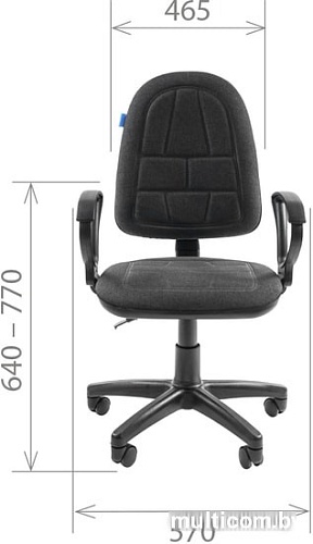 Кресло CHAIRMAN Prestige Ergo (серый)