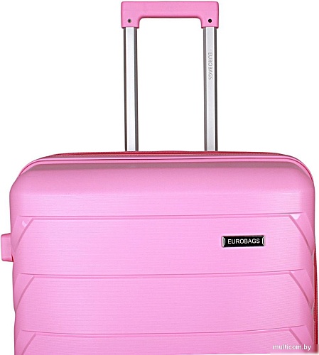 Чемодан-спиннер Eurobags PP-N86 M (розовый)