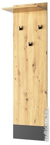 Вешалка для одежды Anrex Rico 45 (дуб артисан-графит)