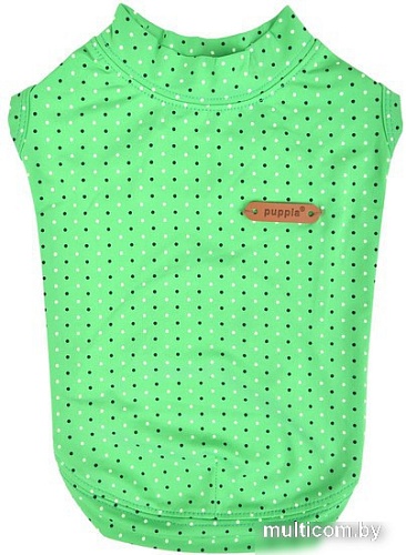 Футболка Puppia Bonnie PAVA-TS1904-GR-M (зеленый)