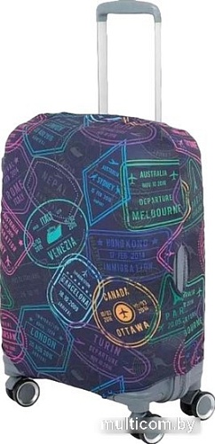 Чехол для чемодана Grott универсальный 210-LCS853-S-DCL (Dark Color)