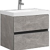 Belux Тумба под умывальник Бостон НП 60-02 (31, бетон чикаго/светло-серый)