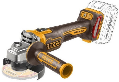 Угловая шлифмашина Ingco CAGLI221253 (без АКБ)