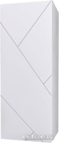 Бриклаер Шкаф-полупенал Кристалл 90 (белый)