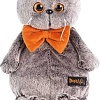Мягкая игрушка Basik &amp; Co Басик в рыжем бархатном банте (30 см)