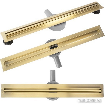 Трап/канал Rea Neox Slim Pro Matt Gold 70 см