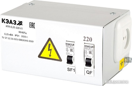 Ящик силовой КЭАЗ ЯТП-0.25-220 У3 296234