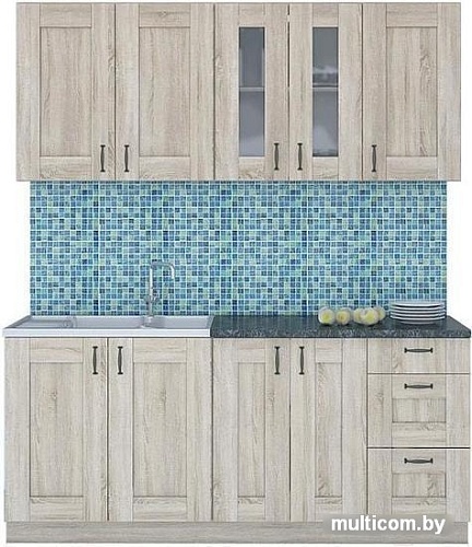 Кухня Интерлиния Мила Хольц 18 (дуб сонома)