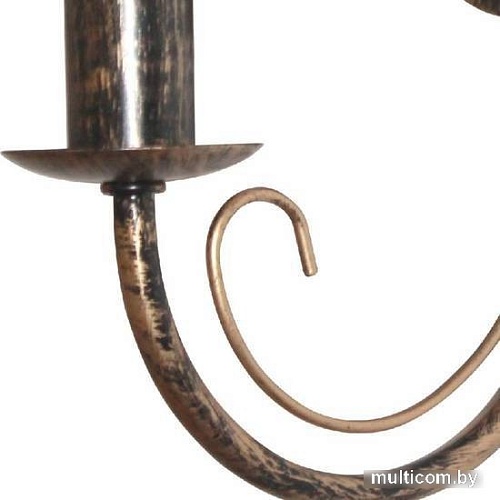 Бра Элетех Рустика 512 НББ 01-60-141 Е14 1005404266 (черный матовый/золото)