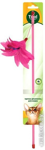 Игрушка для кошек Triol Розовые перья 22121020