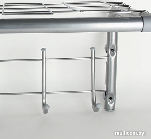 Вешалка для одежды Sheffilton SHT-WH7 946506 (хром лак/серый)