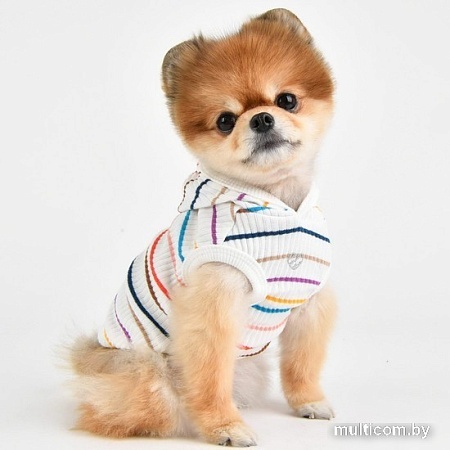 Футболка Pinkaholic Yara с капюшоном NAUA-TS7603-OW-L (белый)