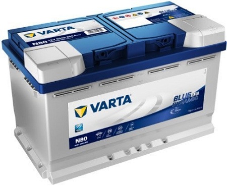 Автомобильный аккумулятор Varta Blue Dynamic EFB R+ 580500080 (80 А·ч)