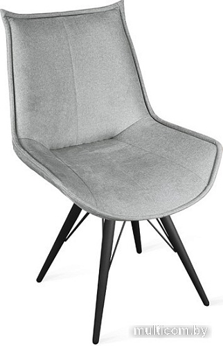 Стул Трия Тейлор К3 исп.2 (черный муар/микровелюр Jercy Silver)