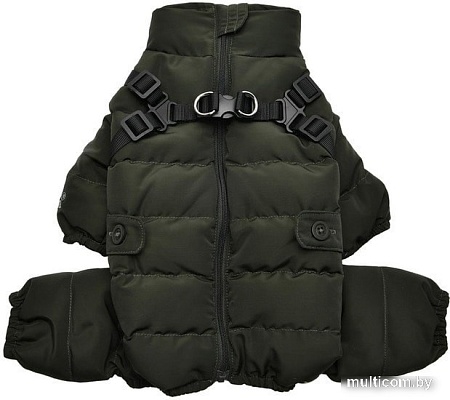 Комбинезон для животных Puppia Soft Onesie PAUD-JP1677-KH-S (хаки)