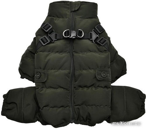 Комбинезон для животных Puppia Soft Onesie PAUD-JP1677-KH-S (хаки)