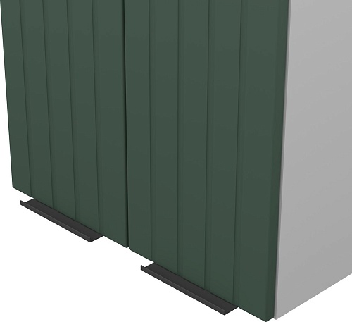 Шкаф навесной Arvento Корнелия Анта-плюс ВШ50 (зеленый софт)