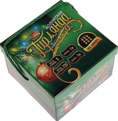 Световой дождь Luazon Led-720 (2x3 м, синий) [1080472]