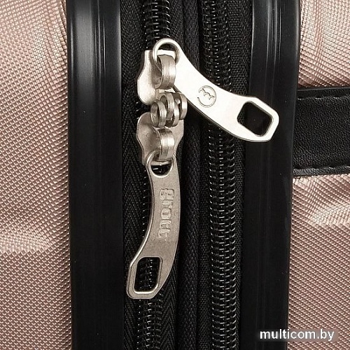 Чемодан-спиннер Grott 338-9108/5-24 (розовый)