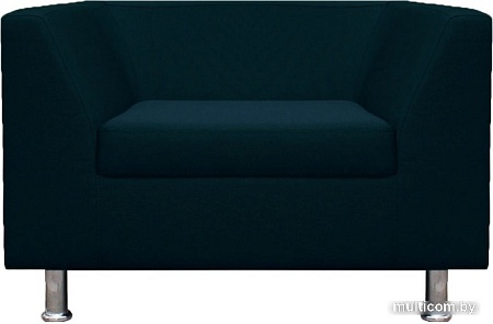 Интерьерное кресло Brioli Дедрик (рогожка, J17 темно-синий)