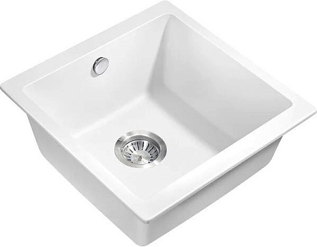 Кухонная мойка Milacio Leon 45 Cuarzo MC.77092 (белый)