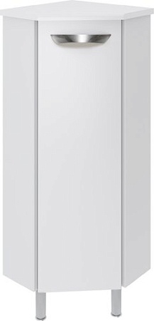 Runo Тумба для ванной 30 угловой правый (напольный)