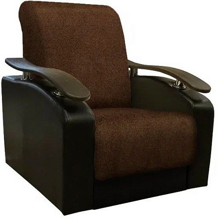 Интерьерное кресло Асмана Антуан (подлокотники кожзам кор./астра 14)