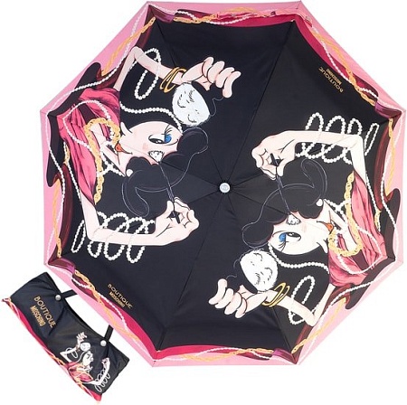 Зонт Moschino 7950-OCA Olivia Makeup Black