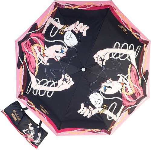 Зонт Moschino 7950-OCA Olivia Makeup Black