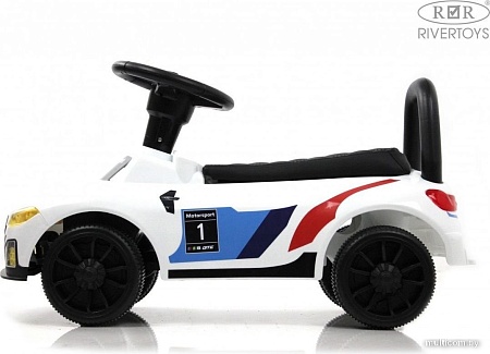 Каталка RiverToys F003FF (белый)