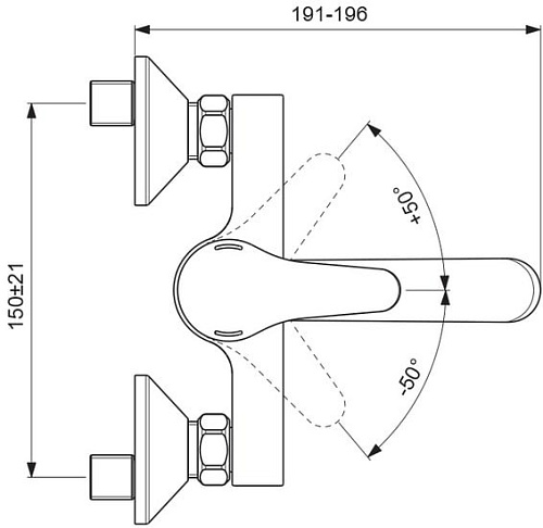 Смеситель Vidima Next BA368AA