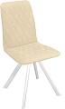 Стул Трия Стенли К2 (белый матовый/велюр Confetti Cream)