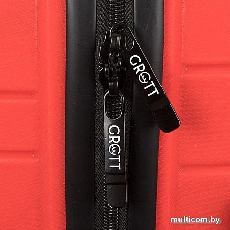 Чемодан-спиннер Grott 227-PP002/3-29 (красный)