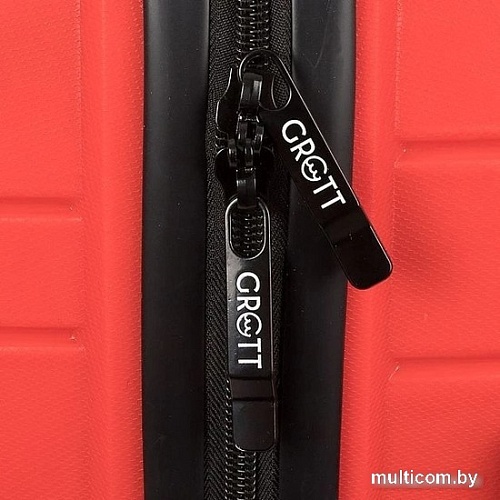 Чемодан-спиннер Grott 227-PP002/3-29 (красный)