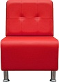 Интерьерное кресло Brioli Руди Р (экокожа, L19 красный)