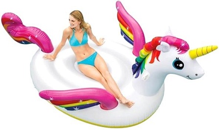 Надувной плот Intex Большой Единорог 57291