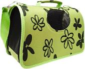 Сумка-переноска For Friends Flowers (M, зеленый)