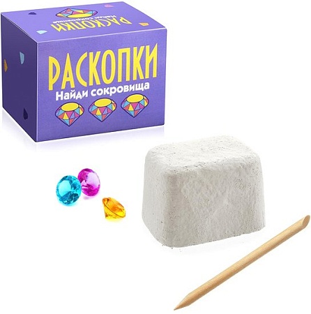Набор для опытов Bumbaram Набор для проведения раскопок. Найди сокровища BUM-dig-14