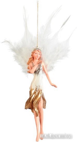Елочная игрушка Goodwill Xmas 2023 Леди с перьями MO 95211