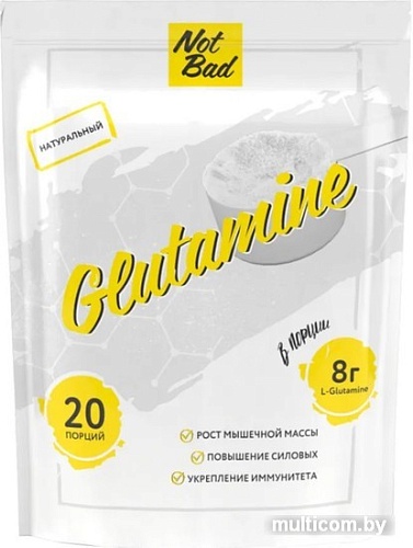 Аминокислоты NotBad Glutamine (200г, натуральный)