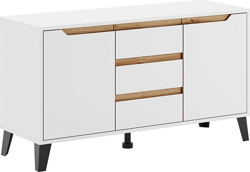 Тумба ЭлиГард Eyva RTV 2D3S (белый)