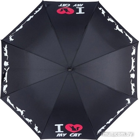 Зонт Emme M426-LA Love Pets Black