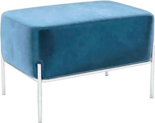 Банкетка Hype Mebel Баг (белый/синий)