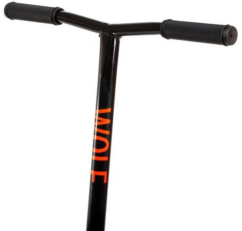 Самокат Novatrack Wolf 110 Alloy 110A.WOLF.BBL21 (синий/оранжевый)