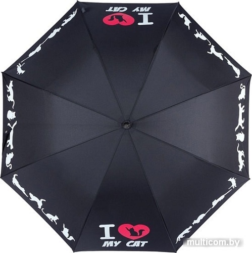 Зонт Emme M426-LA Love Pets Black