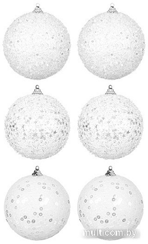 Елочная игрушка Elan Gallery 970076 (белый)