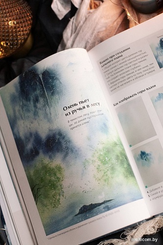 МИФ. Акварель в каплях дождя, твердая обложка (Ая Ацин)