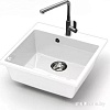 Кухонная мойка MARRBAXX Карельский камень 44/G31 F044G031 (белый)